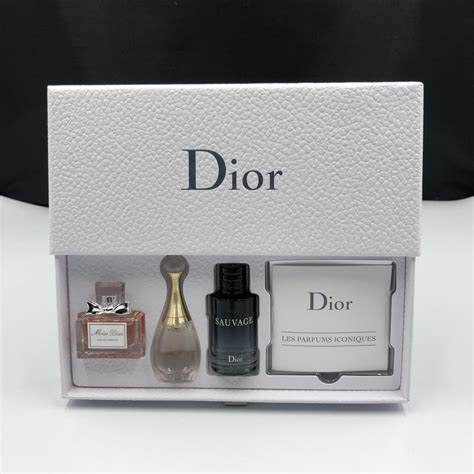 dior samples set|dior miniature gift set.